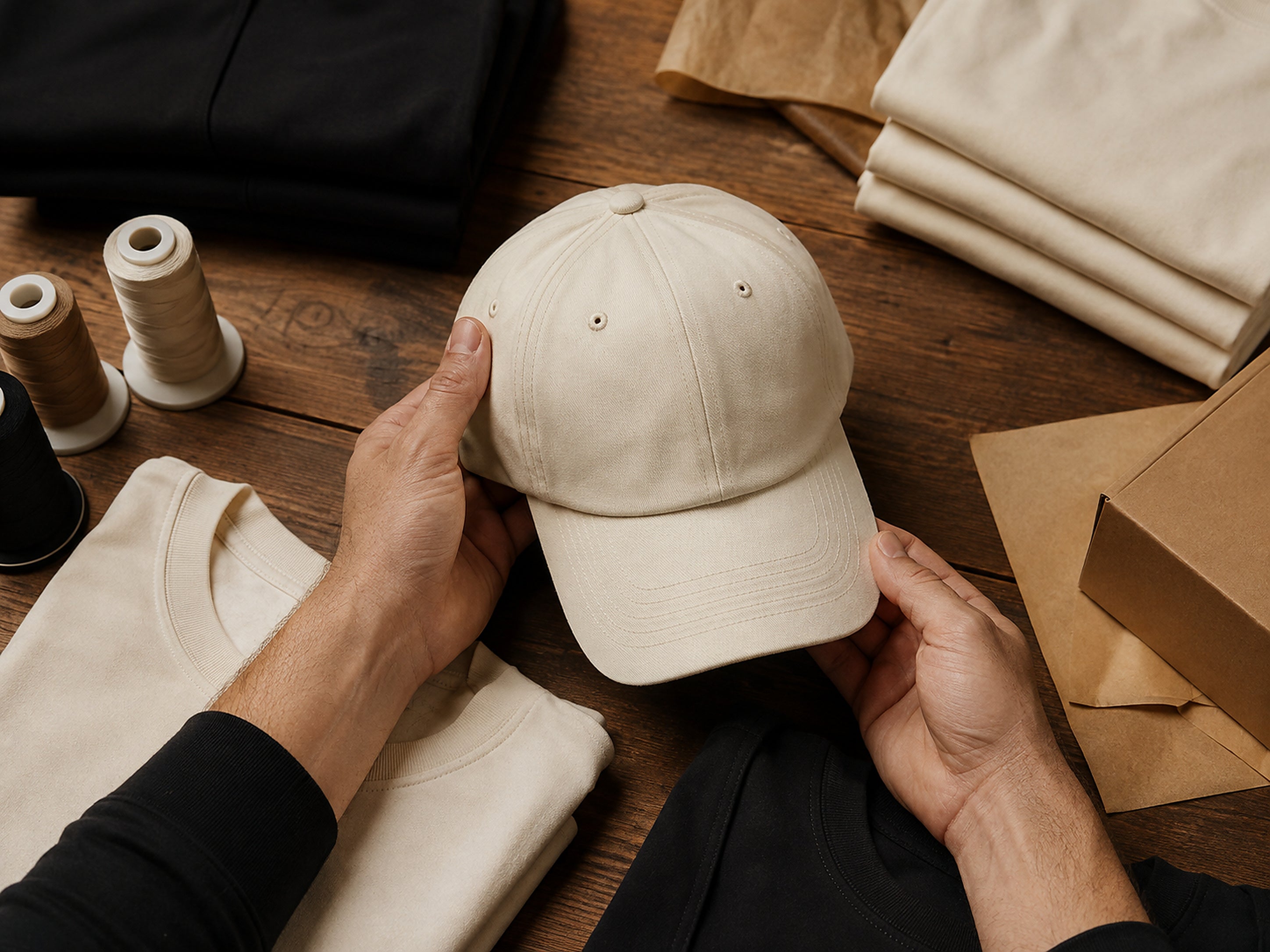 YOUR BRAND.
MADE TO BE WORN.